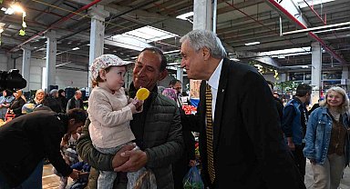 Başkan Bakkalcıoğlu'ndan kapalı pazara ziyaret