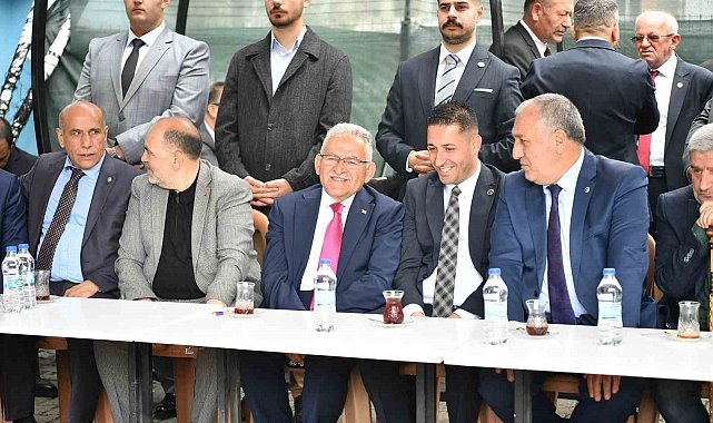 Başkan Büyükkılıç, Kayseri Ülkü Ocakları'nın düzenlediği Bayramlaşma Töreni'ne katıldı