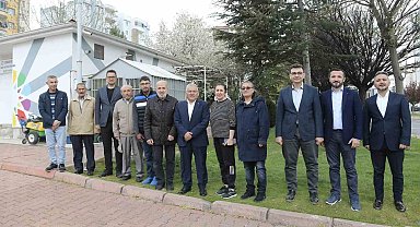 Başkan Büyükkılıç'a Beyazşehir mahalle sakinlerinde sıcak ve samimi ilgi
