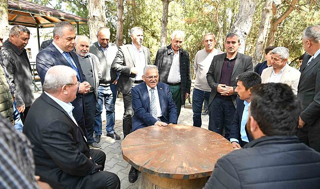 Başkan Büyükkılıç'tan Yemliha sakinleri ile keyifli buluşma