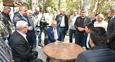 Başkan Büyükkılıç'tan Yemliha sakinleri ile keyifli buluşma