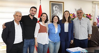 Başkan Durbay'a ziyaretçi akını