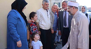 Başkan Erbaş: "Gazze'de yaşanan canavarlığı durdurmak için dünyanın insan olduğunu hatırlaması yeter"