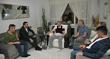 Başkan hasta ve yaşlıların ayağına gitti