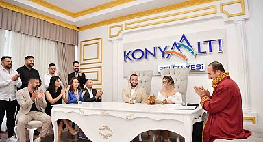 Başkan Kotan ilk nikâhını kıydı