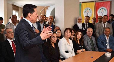 Başkan Özer, ilçedeki siyasi partilerle bayramlaştı