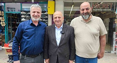 Başkan Tavlı, seçim öncesinde barıştırdığı kırgın esnaflarla buluştu
