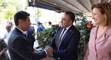 Başkan Ünlü, CHP ilçe teşkilatıyla bayramlaştı