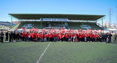 Başkan Yılmaz, çocukların bayram sevinçlerine ortak oldu