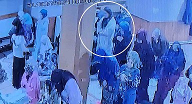 Başörtü takıp camide kadınların arasında namaz kılarak taciz iddiası