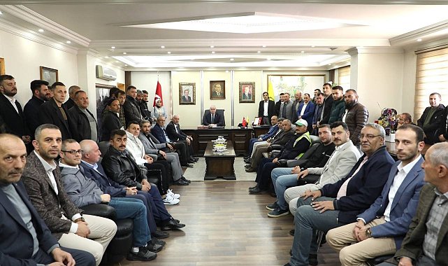 Bayburt Belediyesinde bayramlaşma heyecanı