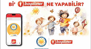 Baydöner ve Türkiye Eğitim Gönüllüleri Vakfı'ndan çocuklar için iş birliği