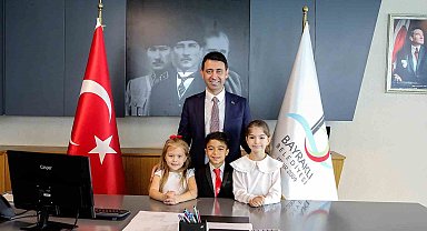 Bayraklı'da minik başkanlar icraatlarını açıkladı