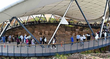 Bayram tatilinde Göbeklitepe 55 bin 573 kişi tarafından ziyaret edildi
