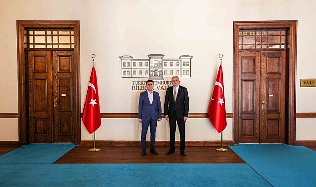 Belediye Başkanı Bakkalcıoğlu'nun ilk ziyareti Vali Aygöl'e oldu