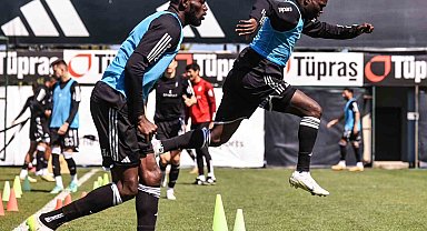 Beşiktaş, Samsunspor maçı hazırlıklarını sürdürdü