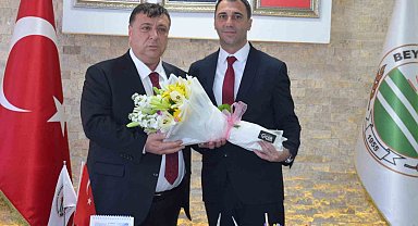 Beylikova'nın yeni başkanı mazbatasını aldı