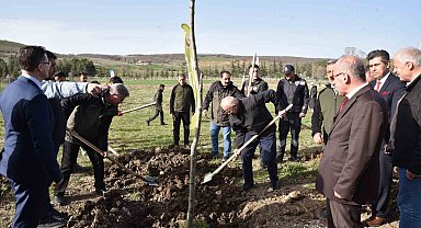 Bin 500 fidan toprakla buluşturuldu