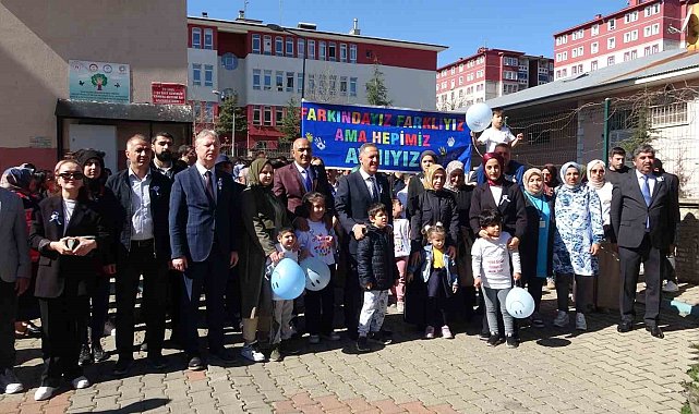 Bingöl'de otizm farkındalık yürüyüşü