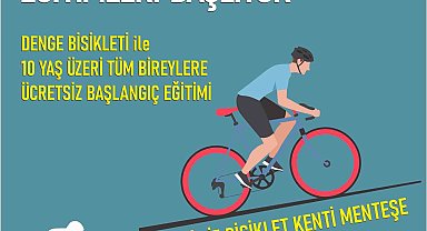 Bisiklet sürüş eğitimleri başlıyor