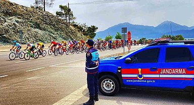 Bisikletçilerin güvenliği jandarmaya emanet