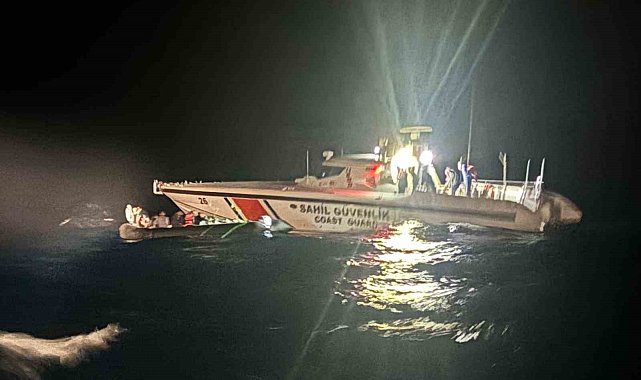 Bodrum'da 43 düzensiz göçmen yakalandı: 1 gözaltı