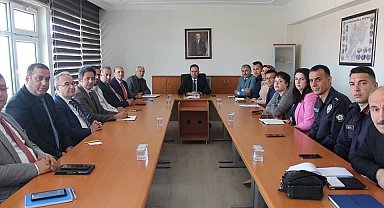 Bolvadin'de koordinasyon ve değerlendirme toplantısı