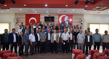 Bozdoğan Kaymakamı Gökçe, muhtarlar ile bir araya geldi