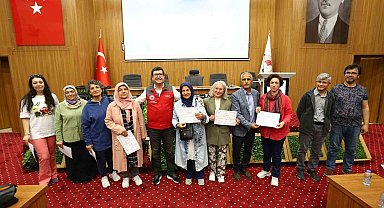 Budama eğitimlerinin sertifikaları törenle verildi