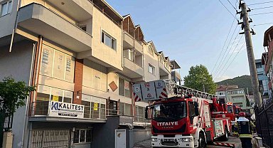 Bulaşık makinesi yangın çıkardı