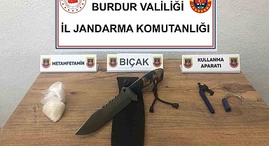 Burdur'da uyuşturucu operasyonunda yakalanan 1 şüpheli tutuklandı