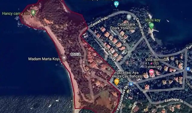 Burgazada Madam Marta Koyu ihaleye çıkıyor