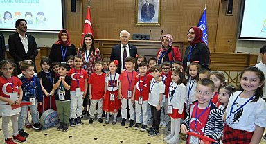 Bursa Büyükşehir Meclisi'nde söz hakkı çocukların