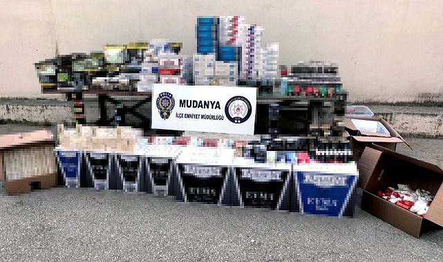 Bursa'da kaçak sigara ve tütün ticaretine geçit yok
