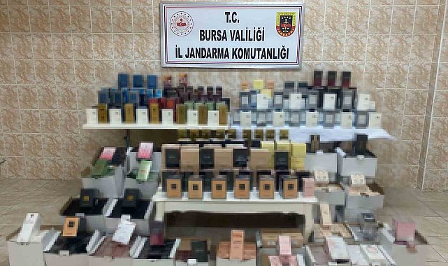 Bursa'da kaçakçılık operasyonu : Piyasa değeri 1 milyon 350 bin TL