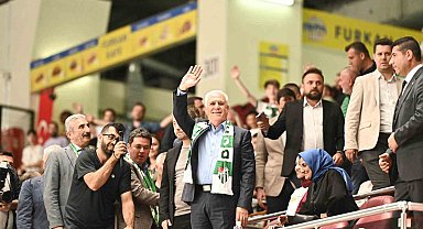 Bursaspor taraftarından Başkan Bozbey'e sevgi seli