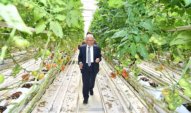 Büyükkılıç, Tarıma Dayalı Sera İhtisas OSB yapılacak alanda incelemelerde bulundu