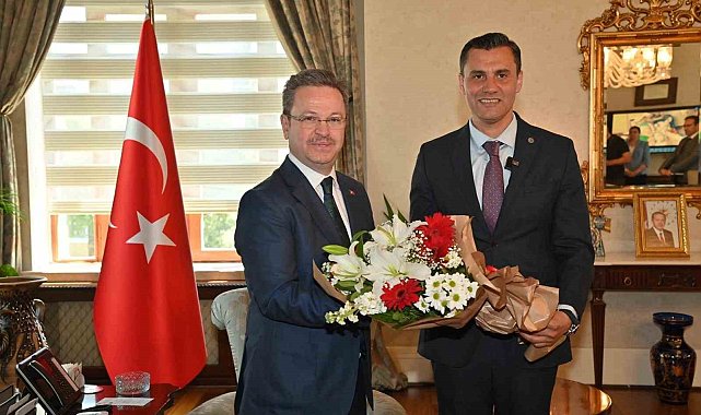 Büyükşehir Başkanı Zeyrek'ten ilk ziyaret