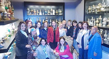 Büyükşehir Beldiye Başkan eşleri Beypazarı'nda