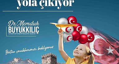 Büyükşehir'in 23 Nisan'a özel "çocuk treni" yola çıkıyor