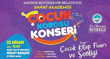 Büyükşehir'in Çocuk Kitap Fuarı Ve Şenliği'nde çocuklara özel konser