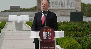 Çanakkale Kara Savaşları'nın 109. yıl dönümü etkinlikleri Şehitler Abidesi'nde törenle başladı