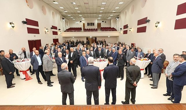 Çankırı'da bayramlaşma töreni düzenlendi