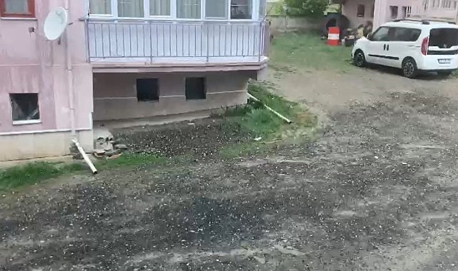 Çankırı'da dolu yağışı etkili oldu