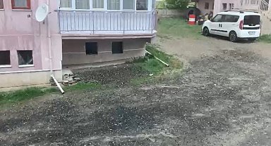Çankırı'da dolu yağışı etkili oldu