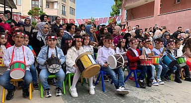 Çayırovalı minikler bayram coşkusunu erken yaşadı