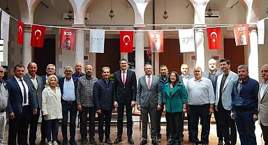 CHP Genel Başkan Yardımcısı Aytekin'den, Mesut Ergin'e ziyaret