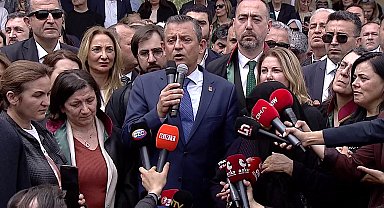 CHP Lideri Özel, Çorlu Tren Kazası davasından sonra açıklamalarda bulundu