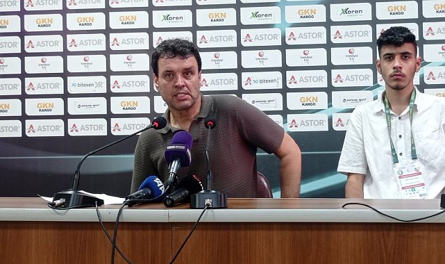 Cihat Arslan: "İnşallah biz Çorum'u yenersek son maça kalmaz "