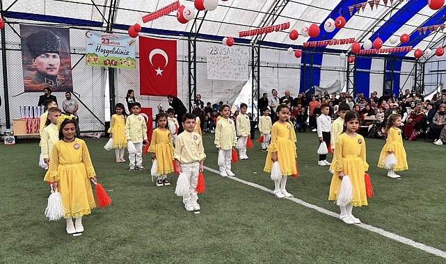 Çıldır'da 23 Nisan coşkusu
